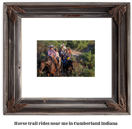 horse trail rides near me in Cumberland, Indiana